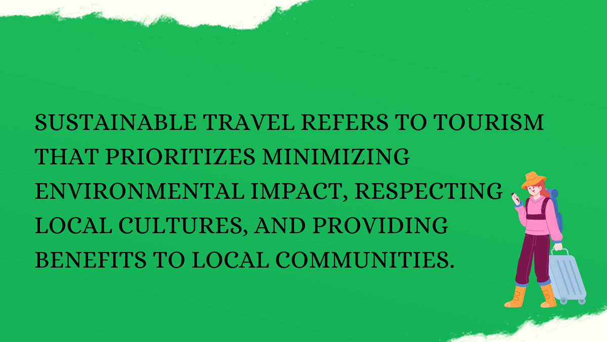 sustainable travel meaning